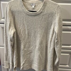J. Crew Women's Oatmeal Crew Neck Sweater